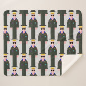 Iceman – Patterned Sherpa Blanket Sherpadecke (Vorderseite (Horizontal))