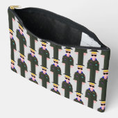Iceman – Patterned Zipper Accessory Pouch Zubehörtasche (Offen)