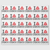 Ich 45 Adapter Disco Geschenkpapier (Flach)