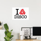 Ich 45 Adapter Disco Poster (Heimbüro)