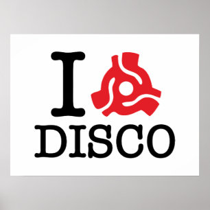 Ich 45 Adapter Disco Poster