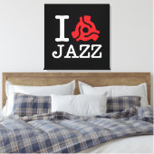 Ich 45 Adapter Jazz Leinwanddruck (Insitu (Schlafzimmer))