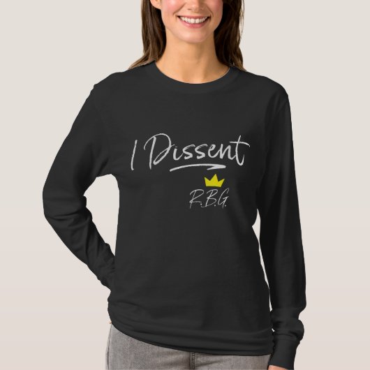Ich abweichende RBG-Abstimmung T-Shirt (Vorderseite)