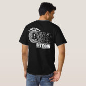 Ich akzeptiere Bitcoin-Krypto T-Shirt (Schwarz voll)