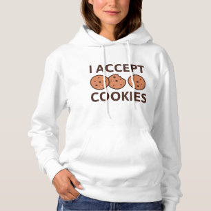 Ich akzeptiere Cookies Hoodie