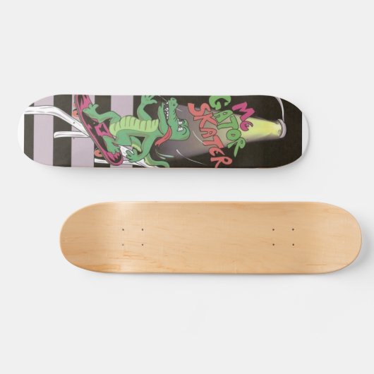 Ich AlligatorSkater Skateboard (Horizontal)