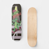 Ich AlligatorSkater Skateboard (Vorderseite)