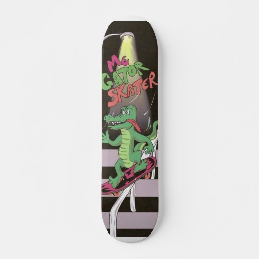 Ich AlligatorSkater Skateboard (Vorne)