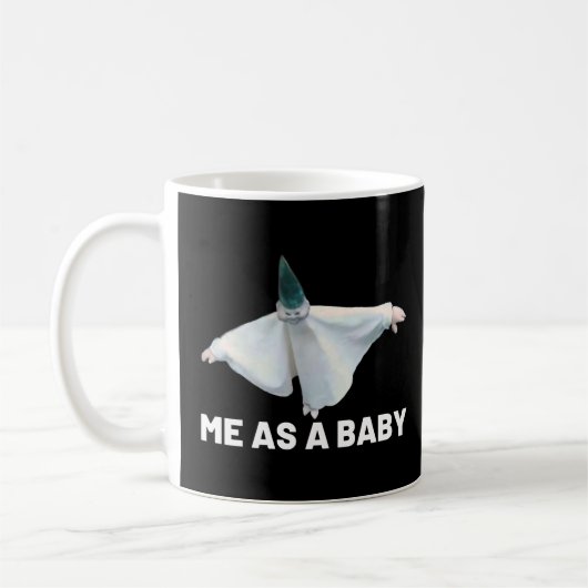 Ich als Baby Meme 1 Kaffeetasse (Links)