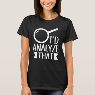 Ich analysiere diesen Forensiker T-Shirt