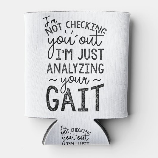 Ich analysiere nur Ihren Gang Dosenkühler (Vorderseite)