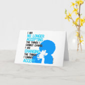 Ich ändere Sache-Gruß-Karte Karte (Gelbe Blume)