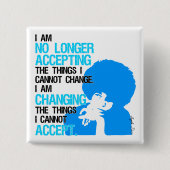 Ich ändere Sache-quadratischen Knopf Button (Vorderseite)