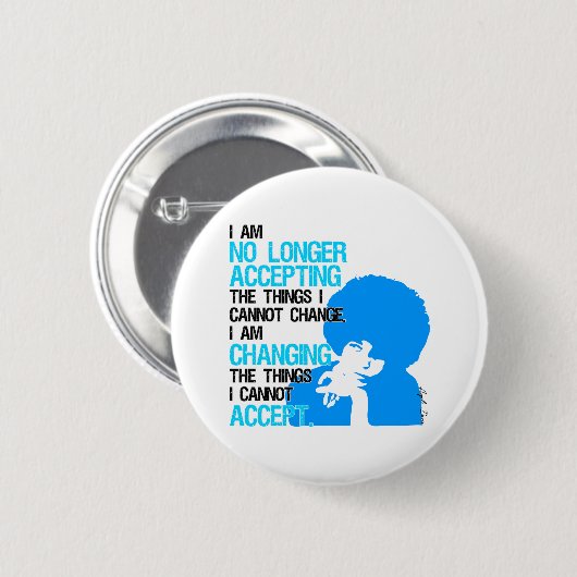 Ich ändere Sache-runden Knopf Button (Vorne & Hinten)