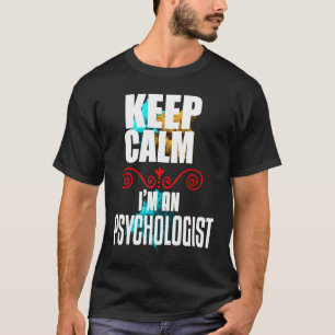 Ich arbeite als Psychologe und Berater T-Shirt