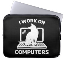 Ich Arbeite An Computern Lustige Katzenliebhaberin