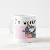 Ich arbeite an es Tasse (Vorderseite Links)