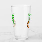 Ich arbeite, damit meine Katze ein besseres Leben Glas (Links)