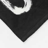 Ich arbeite daran, das verrückte, lustige Workout- Fleecedecke (Ecke)