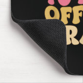 Ich arbeite daran, das verrückte, lustige Workout- Mousepad (Ecke)