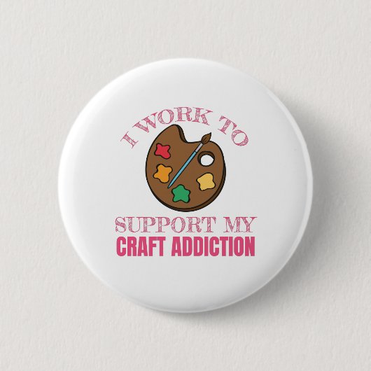 Ich arbeite daran, Geschenke zu kreieren, um mein Button (Vorderseite)
