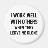 Ich arbeite gut mit anderen magnet (Vorne)