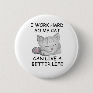 Ich arbeite hart button