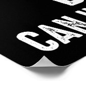 Ich arbeite hart, damit mein Beagle ein besseres L Poster (Ecke)