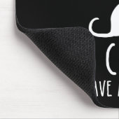 Ich arbeite hart, damit meine Katze ein besseres L Mousepad (Ecke)