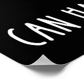 Ich arbeite hart, damit meine Katze ein besseres L Poster (Ecke)