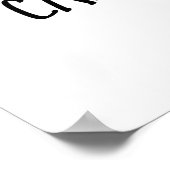 Ich arbeite hart, damit meine Katzen ein besseres Poster (Ecke)