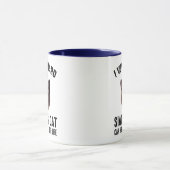 Ich arbeite hart, damit meine Siamesen ein bessere Tasse (Zentrum)