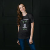 Ich arbeite hart - Foto personalisierbar T-Shirt