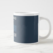 Ich arbeite hart für meine Britisch Kurzhaar Jumbo-Tasse (Rechts)
