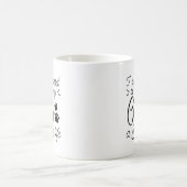 Ich arbeite hart kaffeetasse (Mittel)