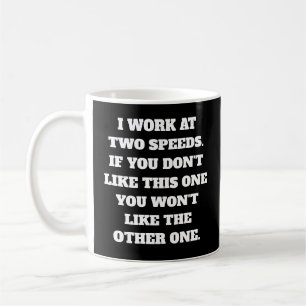 Ich arbeite in zwei Tasse