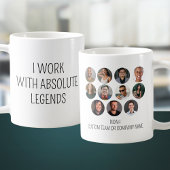 Ich arbeite mit Absolute Legends 11 Foto Office Te Kaffeetasse
