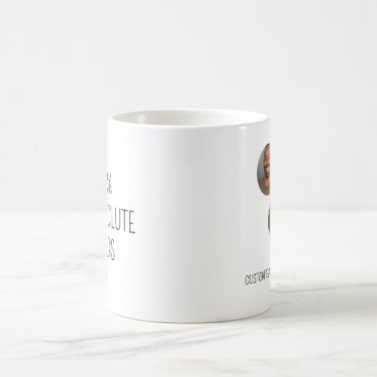 Ich arbeite mit Absolute Legends 3 Foto Office Tea Kaffeetasse (Mittel)