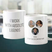 Ich arbeite mit Absolute Legends 3 Foto Office Tea Kaffeetasse