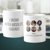 Ich arbeite mit Absolute Legends 6 Foto Office Tea Kaffeetasse