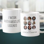 Ich arbeite mit Absolute Leges 9 Foto Office Team Kaffeetasse