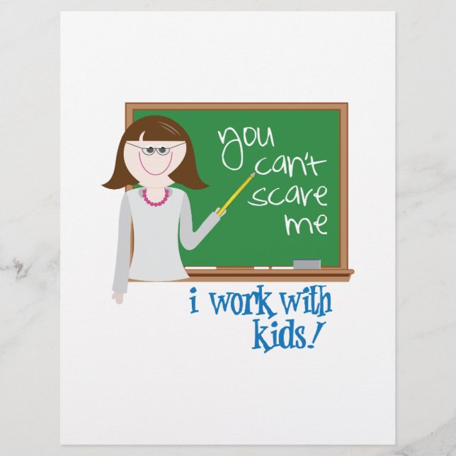 Ich arbeite mit Kindern! (Vorderseite)