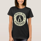 Ich arbeite mit Strippern #USAPatriotGraphics © T-Shirt (Vorderseite)
