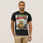 Ich arbeite Pizza-Überlebensmodus Lustiges T-Shirt (Vorne ganz)