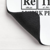 Ich arbeite regelmäßig an der Funny Chemisty Table Mousepad (Ecke)