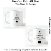 Ich arbeite schon für Weihnachten 2041 Kaffeetasse