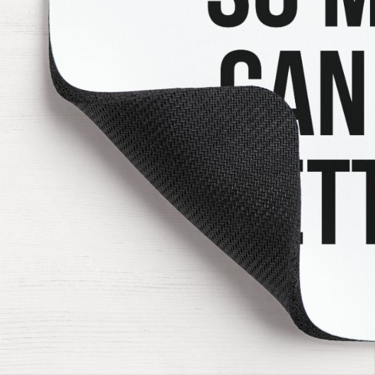 Ich arbeite schwer, also kann meine Katze ein Mousepad (Ecke)