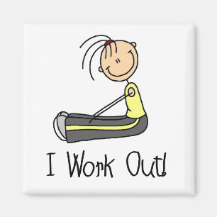 Ich arbeite T-Shirts und Geschenke aus Magnet