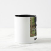 Ich ARBEITE! Tasse (Zentrum)
