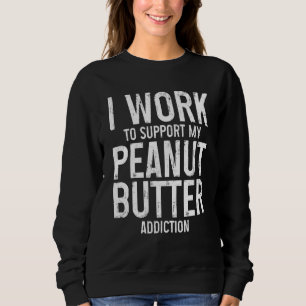 Ich arbeite, um meinen Blütenstand zu unterstützen Sweatshirt